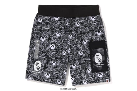 BAPE? X XBOX CAMO SWEAT SHORTSƷ