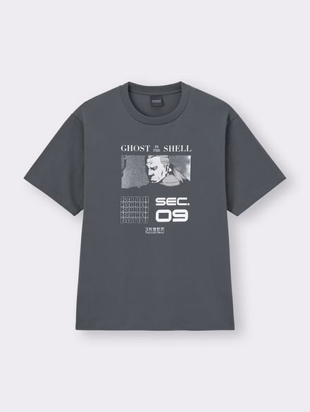 GU「攻殻機動隊 S.A.C.」コラボTシャツ