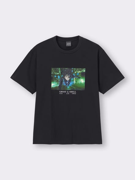 GU「攻殻機動隊 S.A.C.」コラボTシャツ