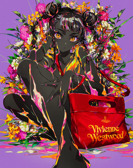 Vivienne Westwood☓Mika Pikazoイラスト