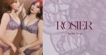 「Rose Veil Bra」を着用した小嶋陽菜のメインヴィジュアル