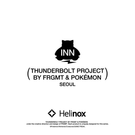 「INN THUNDERBOLT PROJECT BY FRGMT & POKÉMON SEOUL」イメージヴィジュアル