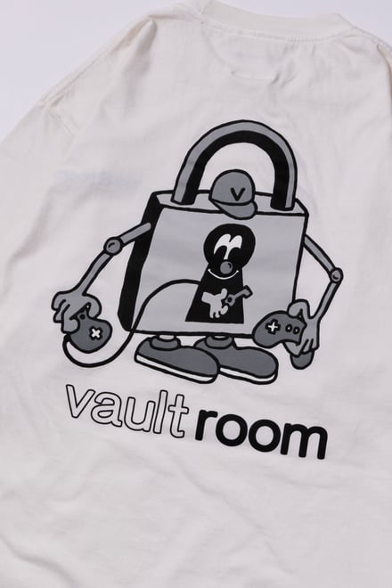 ゲーミングコミュニティ「vaultroom」のオリジナルTシャツ