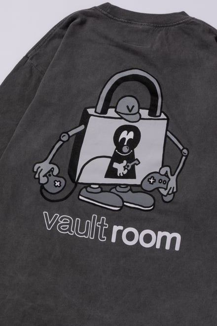 ゲーミングコミュニティ「vaultroom」のオリジナルTシャツ