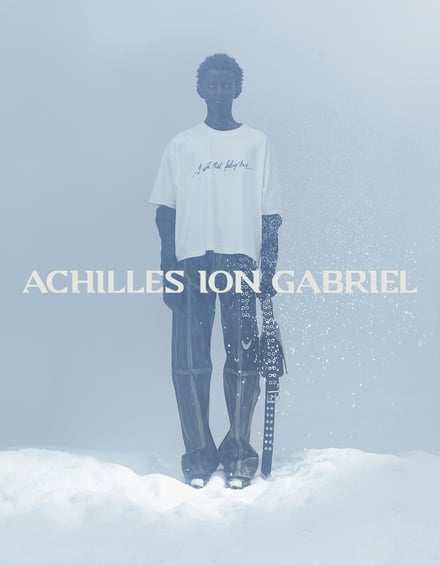 ACHILLES ION GABRIEL ブランドヴィジュアル