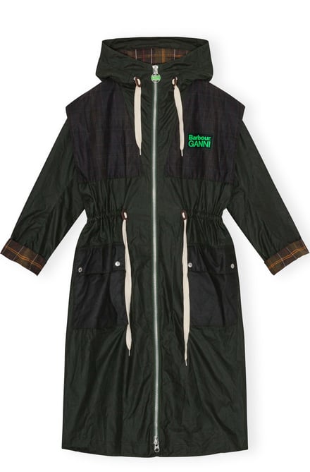 Barbour Ganni Wax Parka