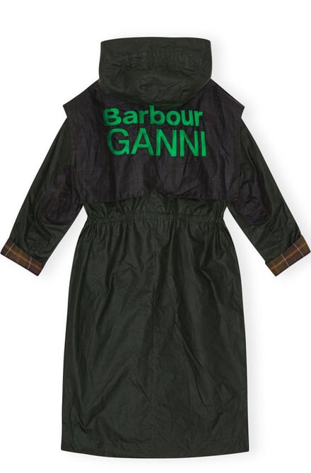 Barbour Ganni Wax Parka