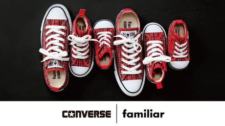 CONVERSE×familiar「ALL STAR」キャンペーンフォト