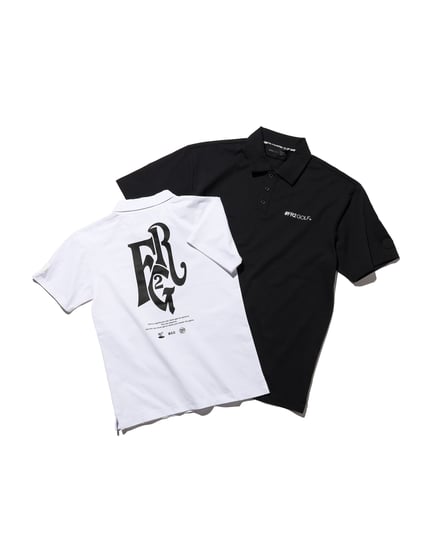 FR2G Collage Logo Message Polo Shirt