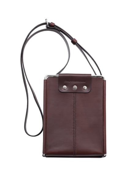 FRAME LEATHER SHOULDER BAG