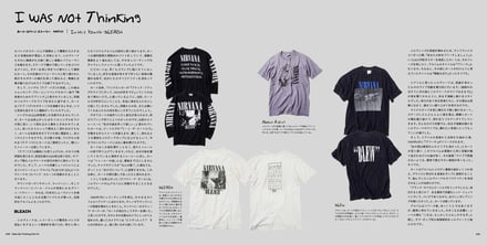 「NIRVANA T-SHIRT BOOK HOW LOWNG?」ページ紹介