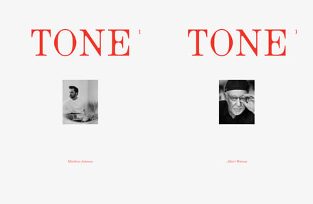 TONE MAGAZINE表紙