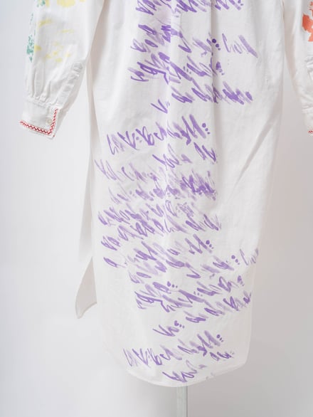 AMANE MURAKAMI×THENIME  25SS SPECIAL COLLABORATION  HAND PAINT SHIRT