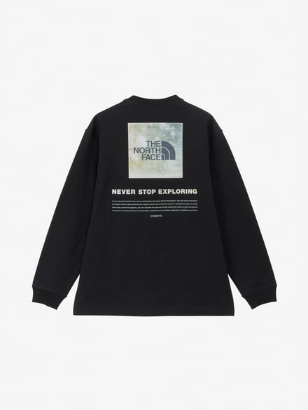 THE NORTH FACE Sam Falls Brewed Protein? Collection L/S Symbiotic Back Square Logo Tee