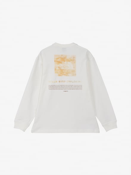 THE NORTH FACE Sam Falls Brewed Protein? Collection L/S Symbiotic Back Square Logo Tee