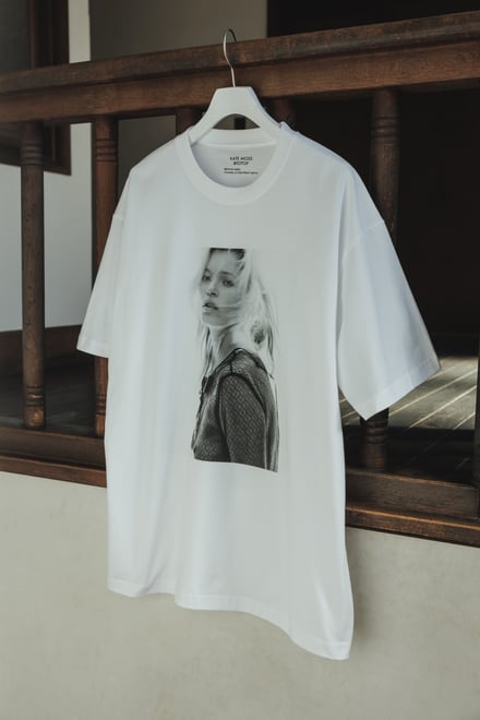 ケイト・モス（Kate Moss）のプリントTシャツ