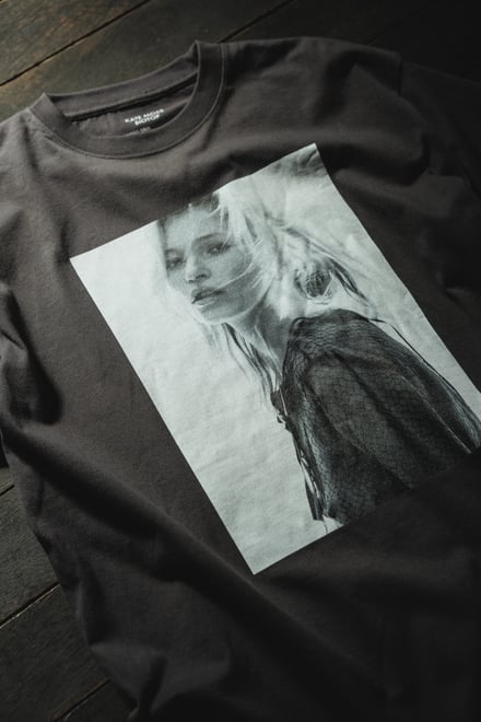 ケイト・モス（Kate Moss）のプリントTシャツ