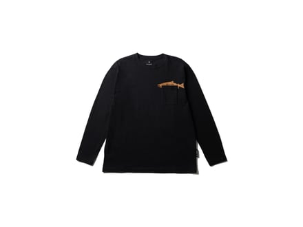 TROUT Pocket Graphic Long Sleeve T-Shirt