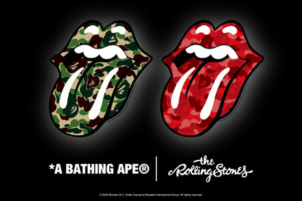 A BATHING APE®︎ × THE ROLLING STONES