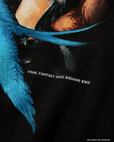 FINAL FANTASY XIV × GEEKS RULE 15 SILKSCREEN PRINTING T シャツ