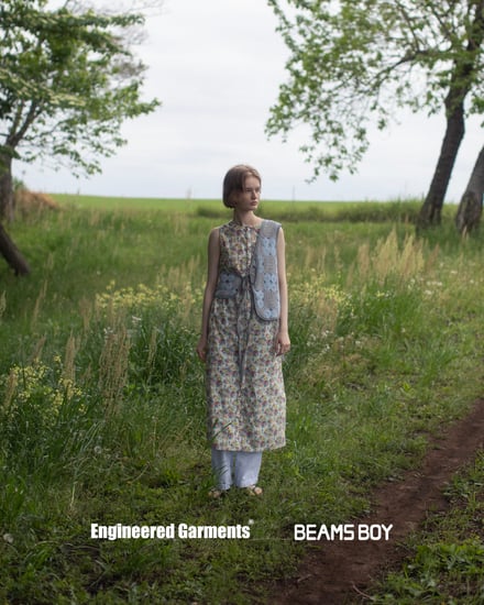 ENGINEERED GARMENTS × BEAMS BOY キービジュアル