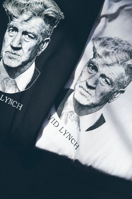デヴィッド・リンチをプリントしたTシャツ