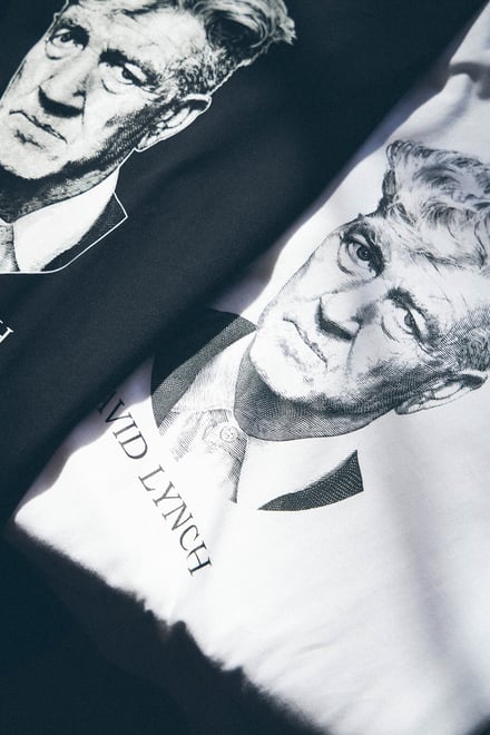 デヴィッド・リンチをプリントしたTシャツ