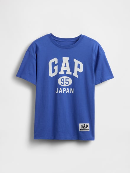 30th アニバーサリー オーバーサイズ GAP ロゴ チュニック T シャツ
