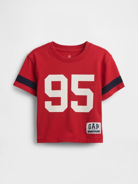 30th アニバーサリー GAP ロゴ ジャージーT シャツ