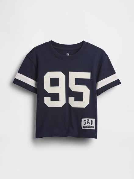 30th アニバーサリー GAP ロゴ ジャージーT シャツ
