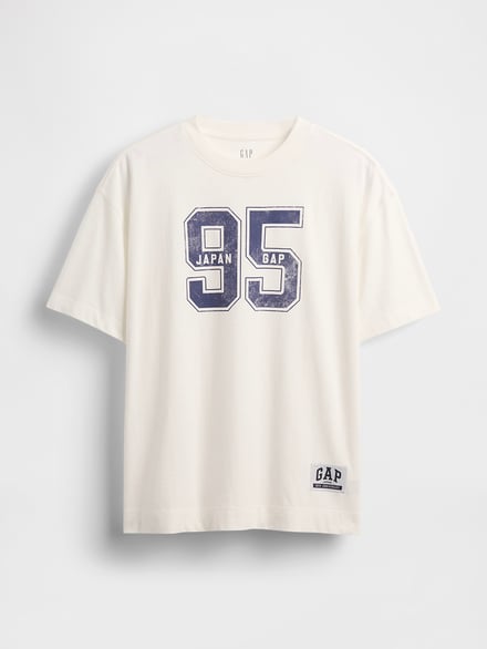 30th アニバーサリー オーバーサイズ GAP ロゴ T シャツ
