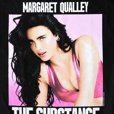 THE SUBSTANCE “MARGARET QUALLEY” × GEEKS RULE 13 SILKSCREEN PRINTING T SHIRT