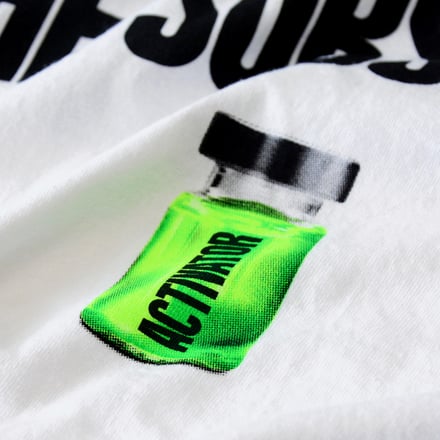 THE SUBSTANCE × GEEKS RULE SILKSCREEN PRINTING T SHIRT