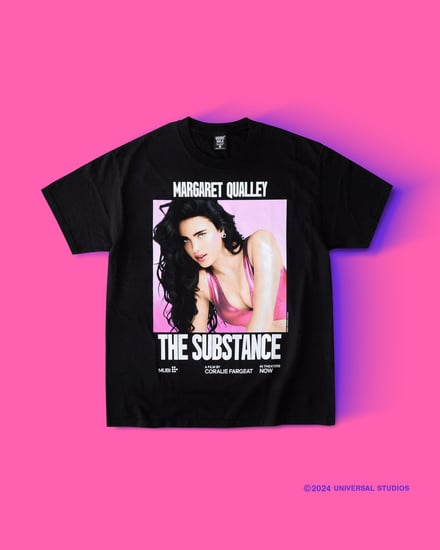 THE SUBSTANCE “MARGARET QUALLEY” × GEEKS RULE 13 SILKSCREEN PRINTING T SHIRT