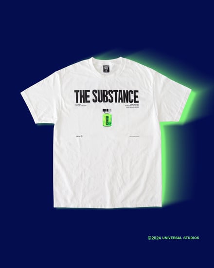 THE SUBSTANCE × GEEKS RULE SILKSCREEN PRINTING T SHIRT