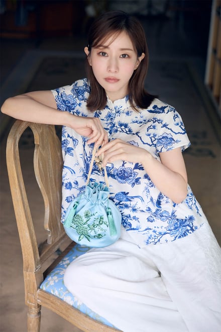 ケイタ マルヤマ × 田中みな実コラボヴィジュアル