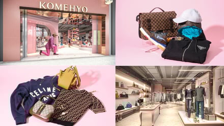 コメ兵が6月11日にオープンする「KOMEHYO OSAKA SHINSAIBASHI」のイメージ