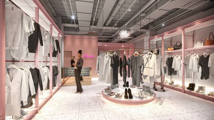 コメ兵が6月11日にオープンする「KOMEHYO OSAKA SHINSAIBASHI」のイメージ