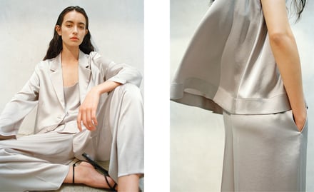 Triacetate satin