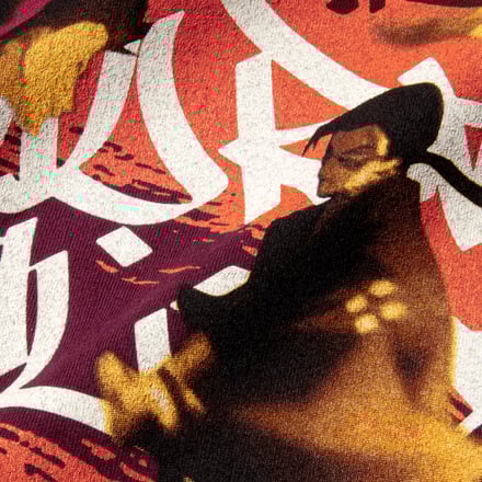SAMURAI CHAMPLOO × GEEKS RULE 15 SILKSCREEN PRINTING T SHIRT