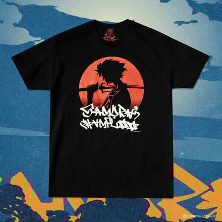 SAMURAI CHAMPLOO “MUGEN” × GEEKS RULE SILKSCREEN PRINTING T SHIRT
