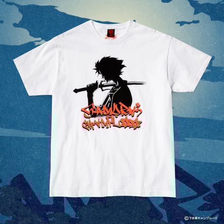 SAMURAI CHAMPLOO “MUGEN” × GEEKS RULE SILKSCREEN PRINTING T SHIRT