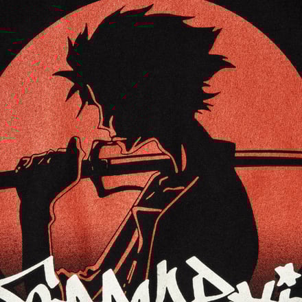 SAMURAI CHAMPLOO × GEEKS RULE 15 SILKSCREEN PRINTING T SHIRT