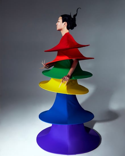 韓国発ブランド「ソヌ(SUN WOO)」のアイテムのルック画像