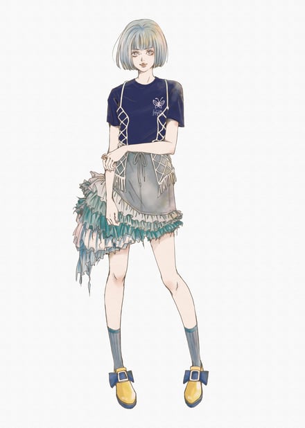 女の子のイラスト