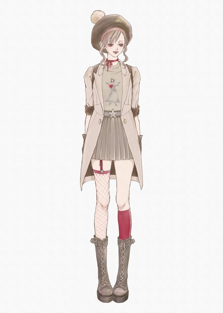 女の子のイラスト