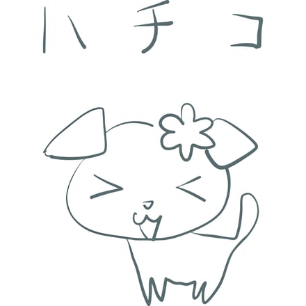 犬のイラスト