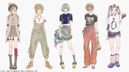 女の子のイラスト