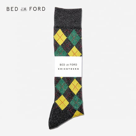 Argyle Glitter Socks アイテム画像