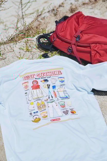 BASIN TO GARDEN SHORT SLEEVE TEE ビジュアル